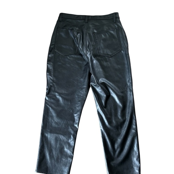 Abercrombie & Fitch Curve Love Ultra High Rise Straight Jean 32/14 Black - Picture 7 of 9